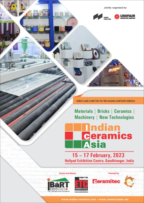 Indian Ceramics Asia 2023: Successful restart of the ceramic and industry