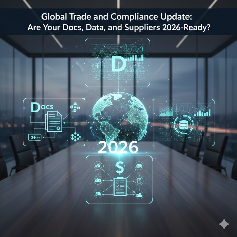 Global Trade and Compliance Update: Are Your Docs, Data, and Suppliers 2026-Ready?